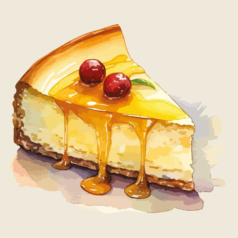Cheesecake Aquarelle Rêve