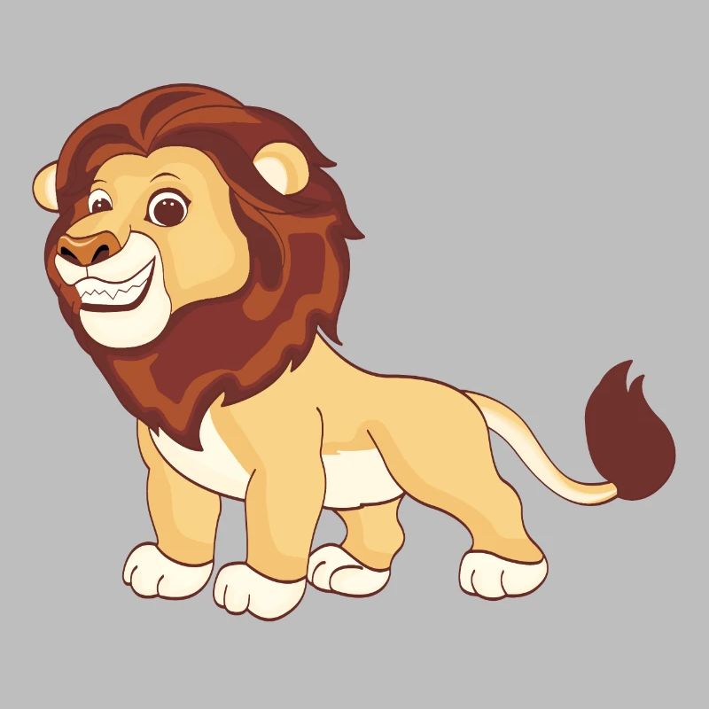 Ein prächtiger Löwe