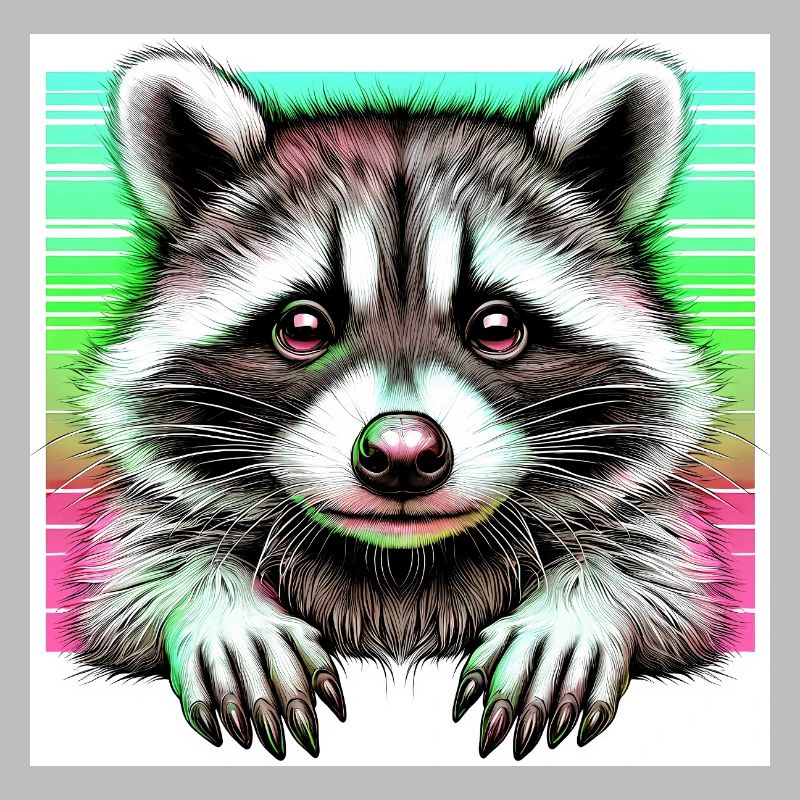 Waschbär