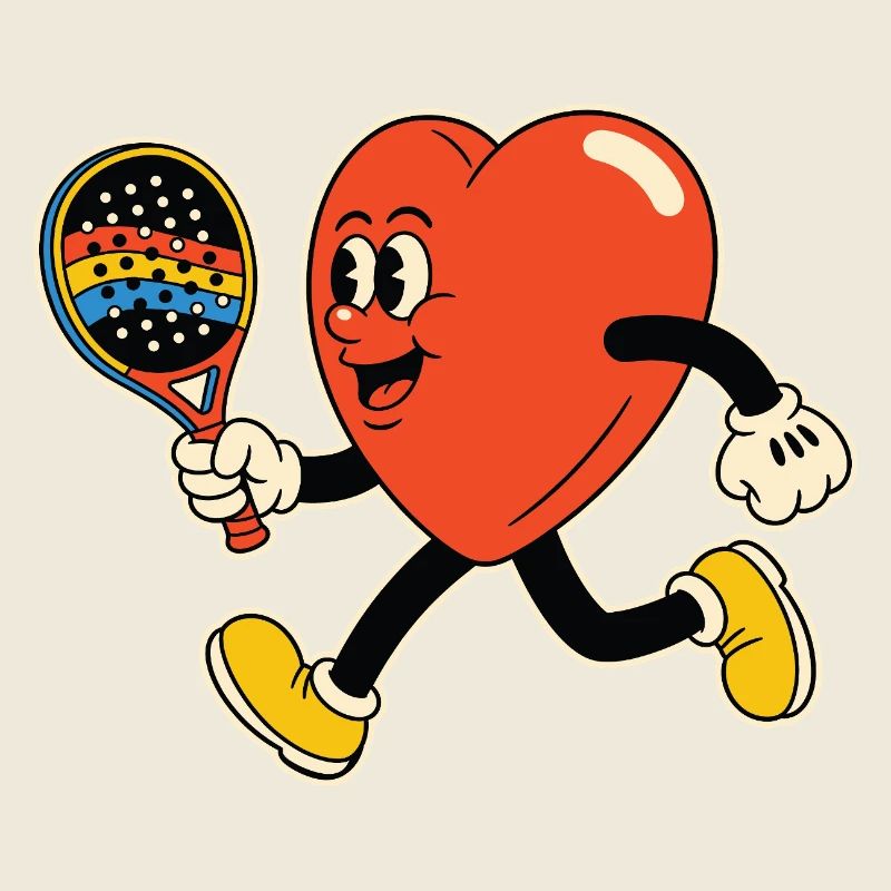 Heart in the paddle