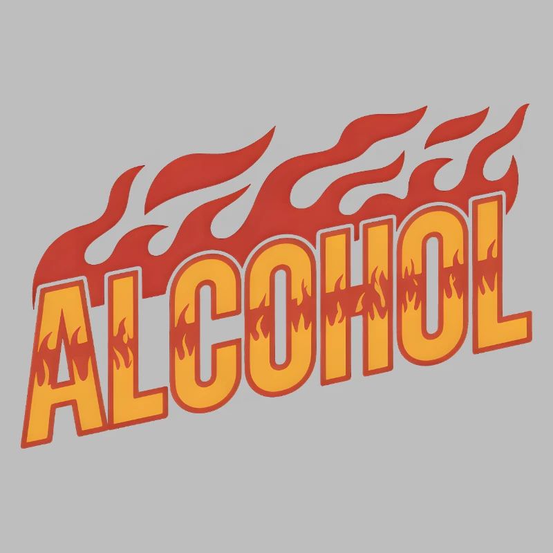 Alcool - Cool Drinking Logo