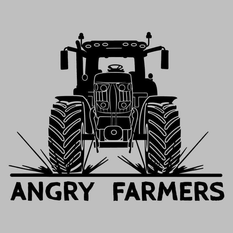 Tractor protest Angry farmers