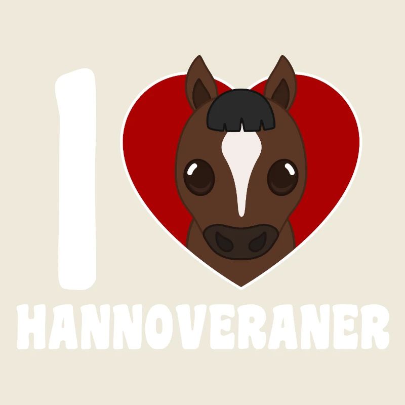 Ich liebe Hannoveraner - Herz