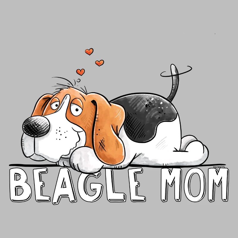 Beagle Mama I Hunderasse Comic I Hund Spruch