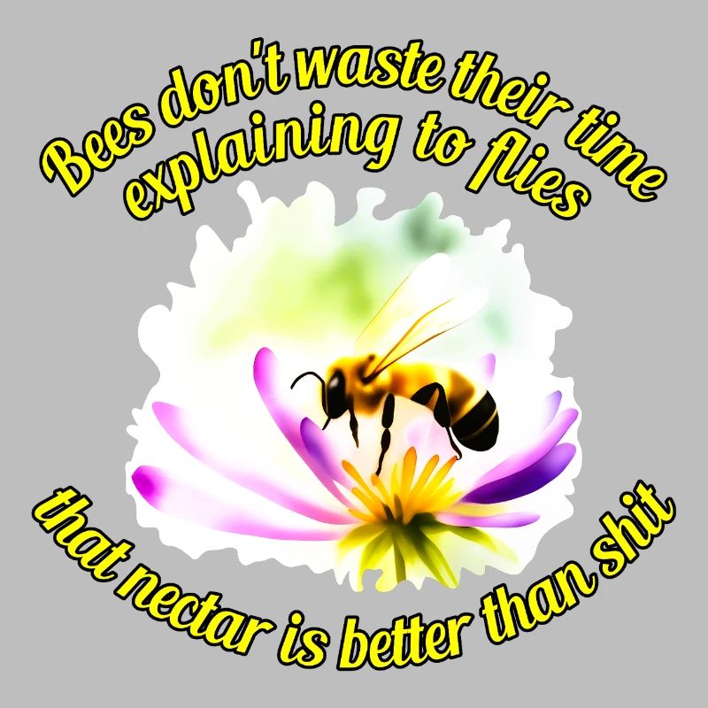 Abeilles et mouches