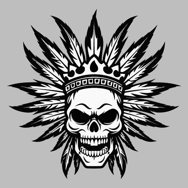 Häuptling Apache TotenIndianer
