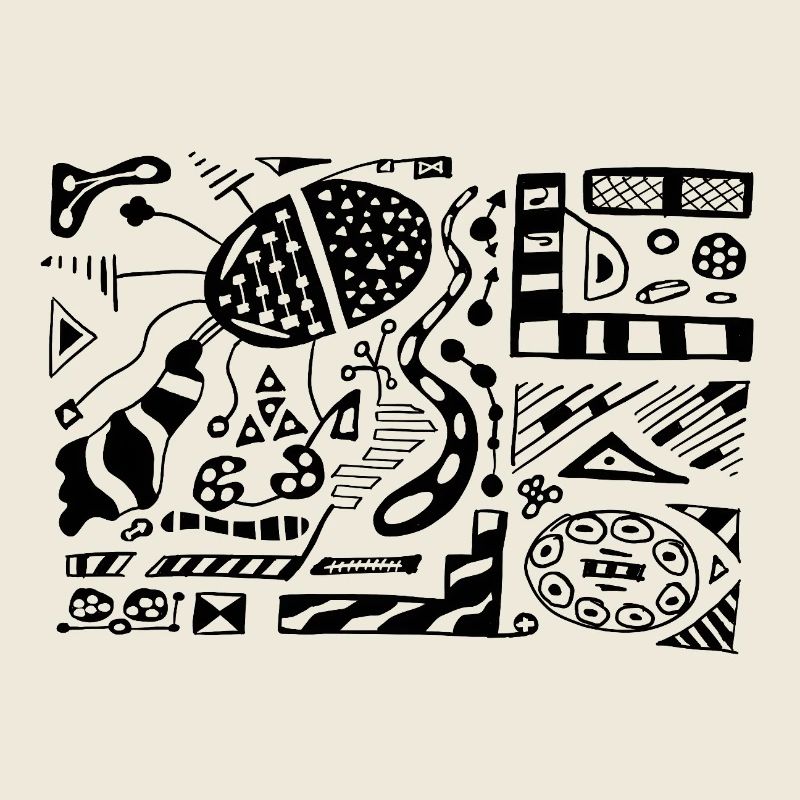 Dessin abstrait