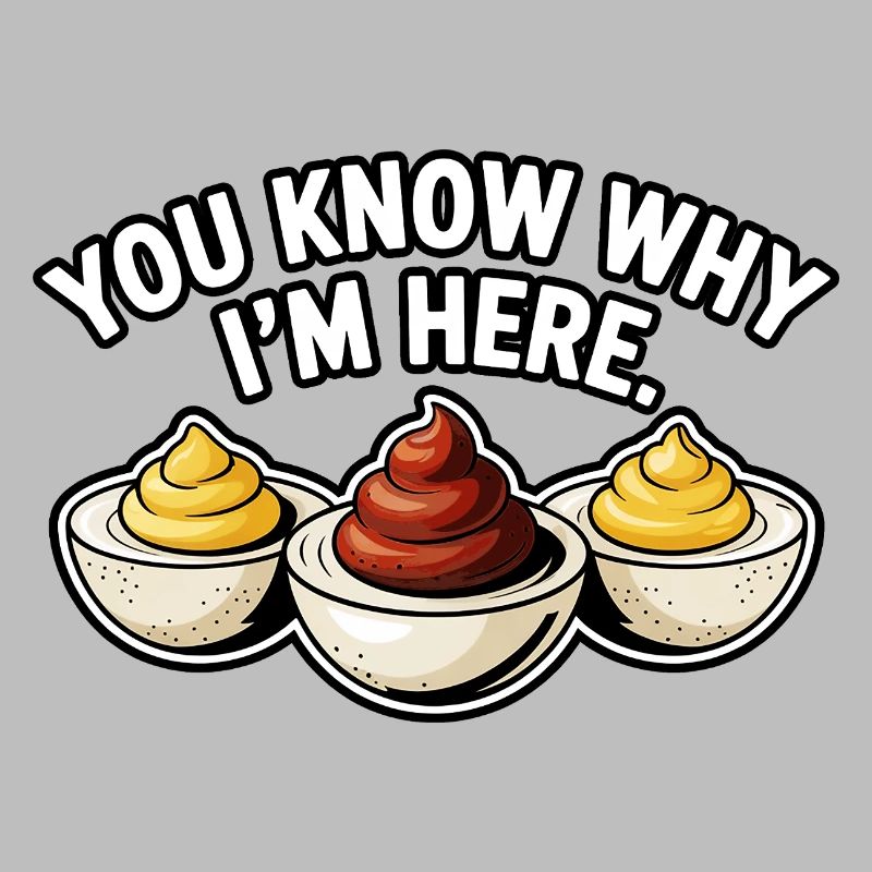 Deviled Egg Lover Funny Food Shirt