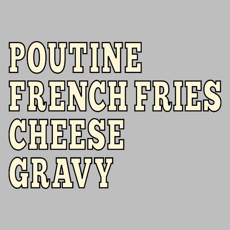 Poutine de restauration rapide canadienne