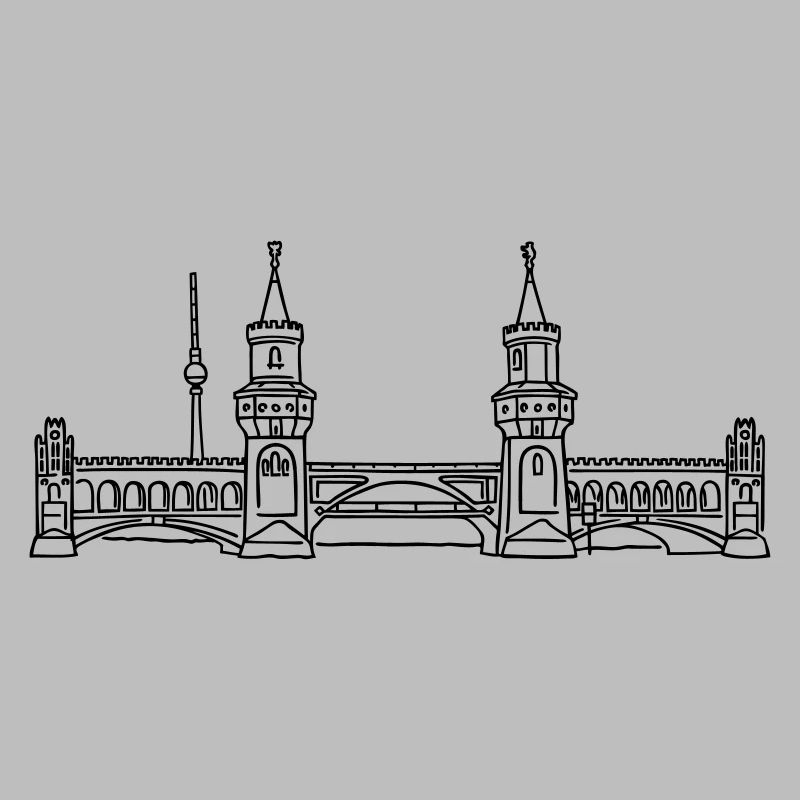 Oberbaumbrücke in Berlin