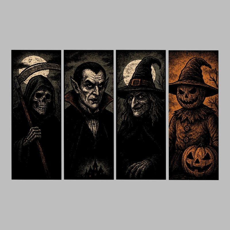 Grim Reaper Sorcière Vampire Épouvantail
