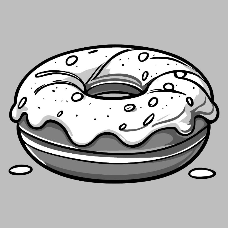 Donut - black