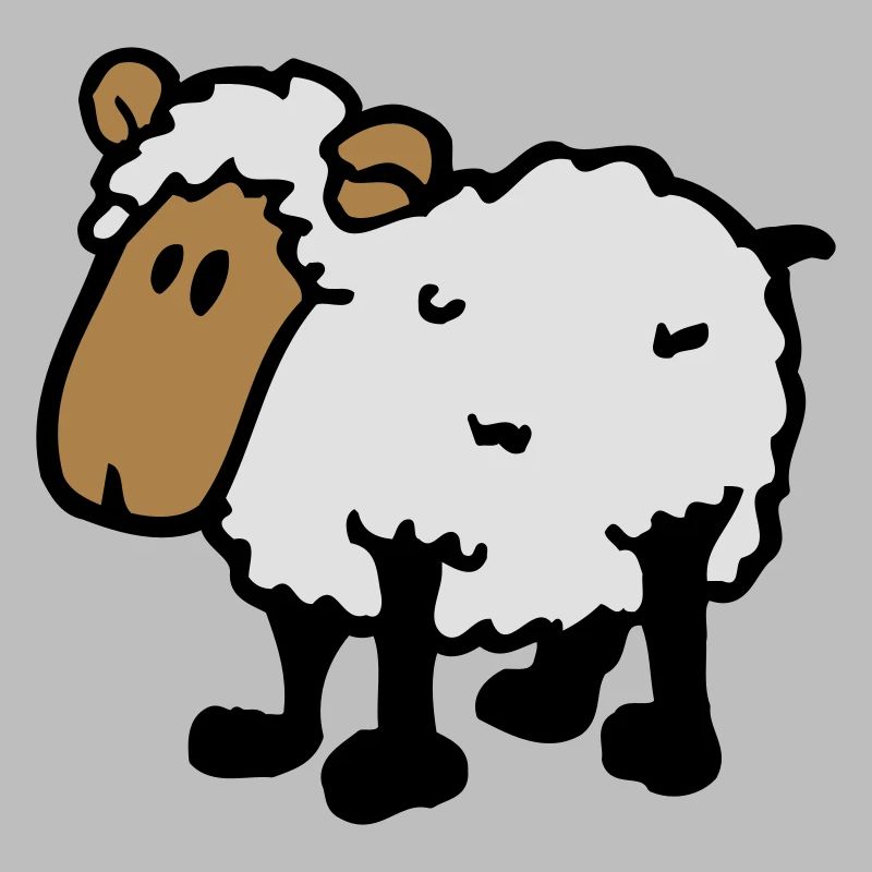 cool comic sheep funny sheep