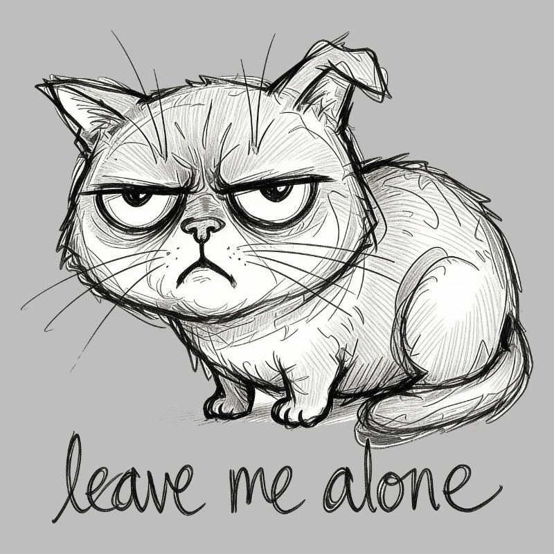 Chat Gribouillis