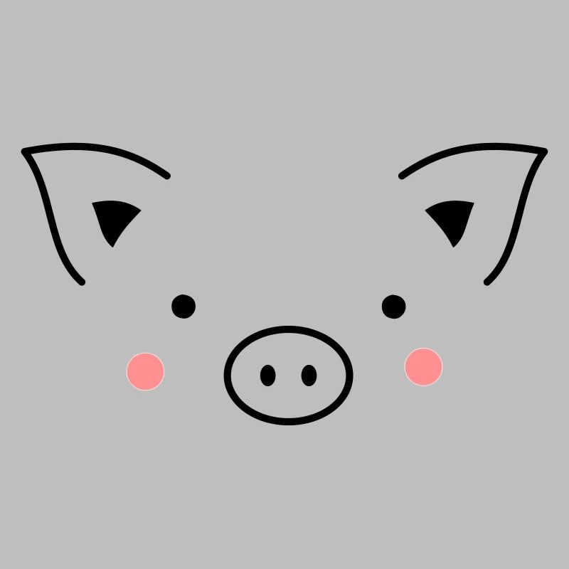Pig sow piggy