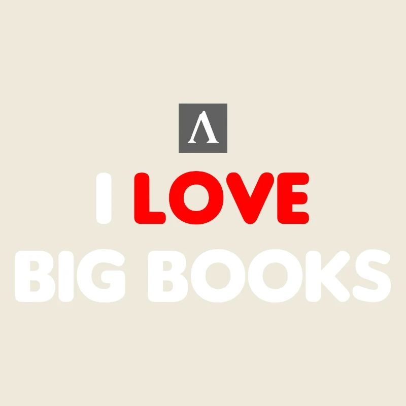 I LOVE BIG BOOKS - adakia