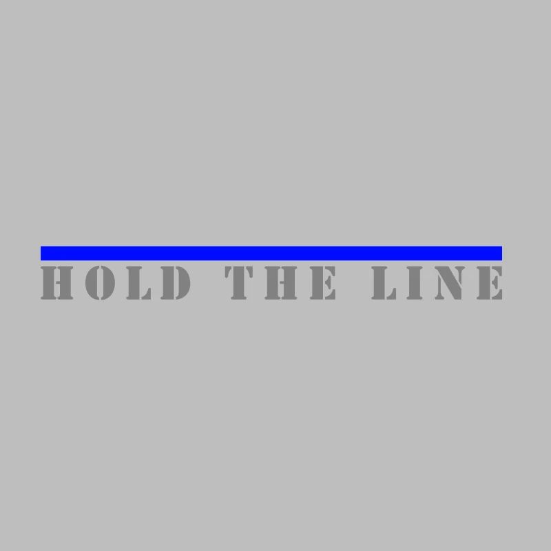 Hold the Line, Blue Line