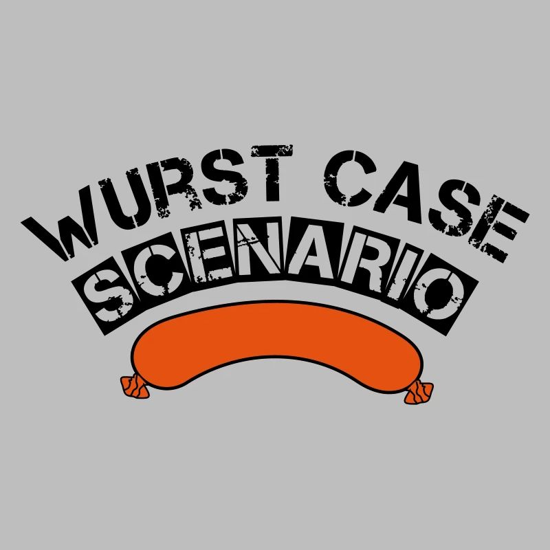 Wurst case scenario grillen BBQ Griller Geschenk