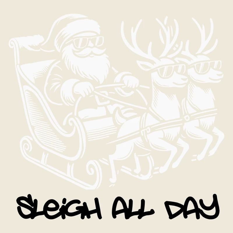 Cooler Santa – Sleigh All Day