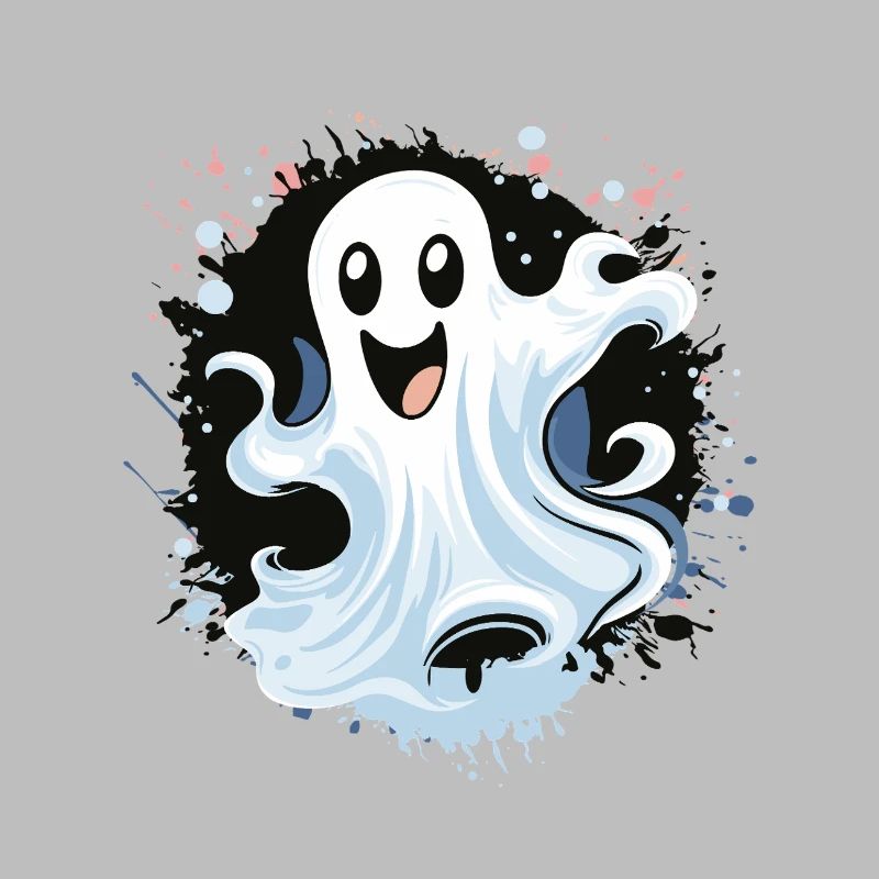 Cheerful Ghost Splash