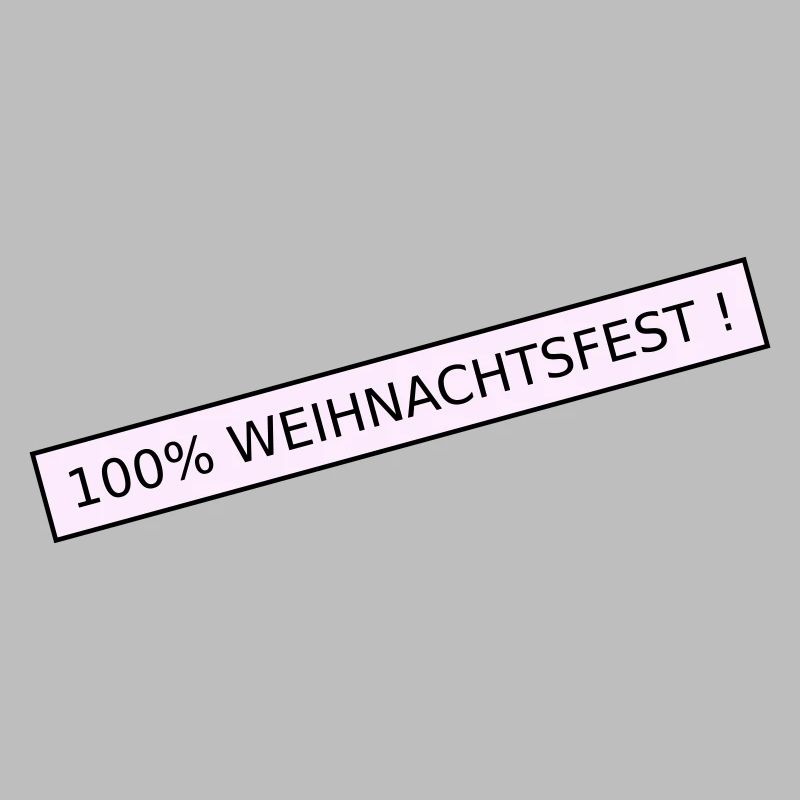 100 Prozent weihnachtsfest