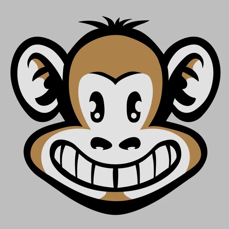 Cartoon monkey flex