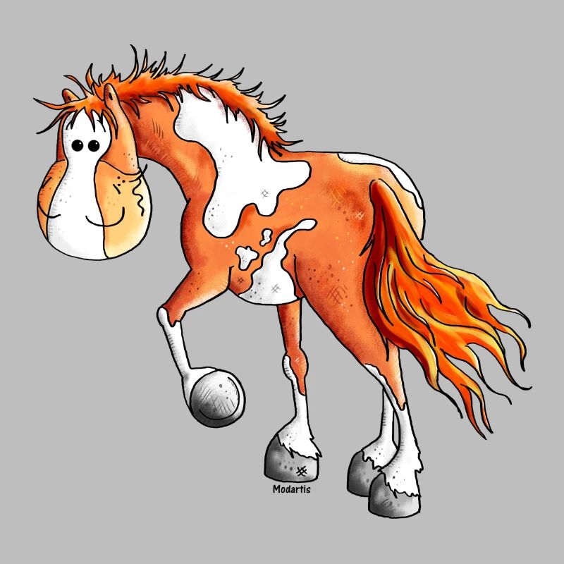 Knuffiger Pinto - Westernpferd