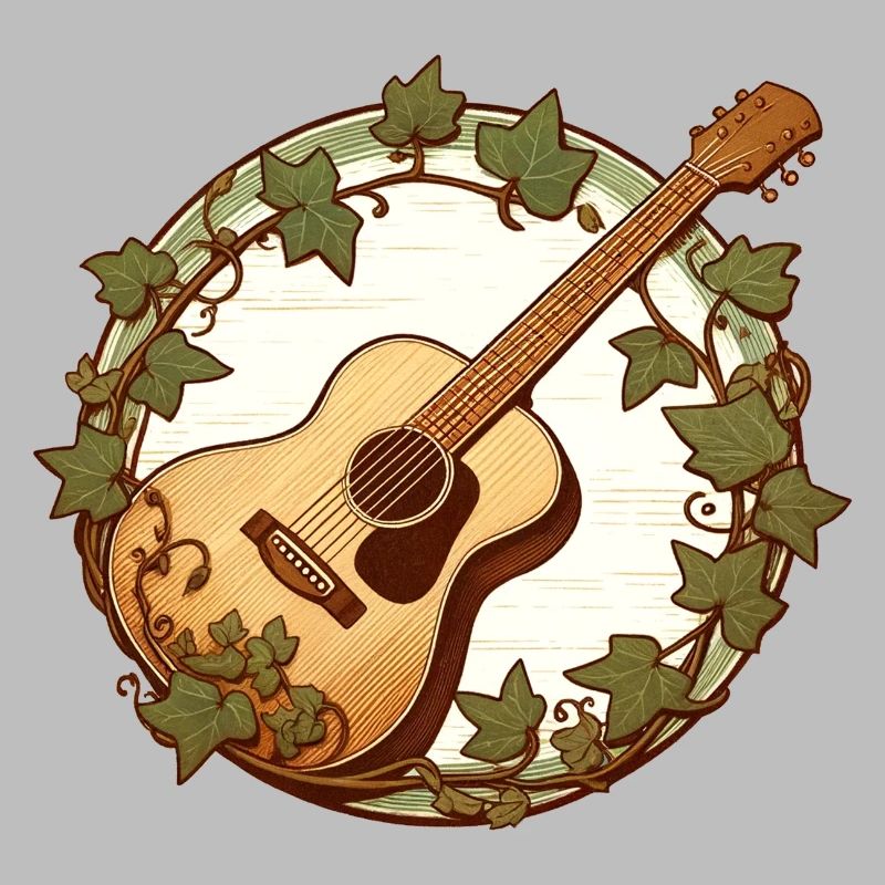 Guitar in Ivy Circle