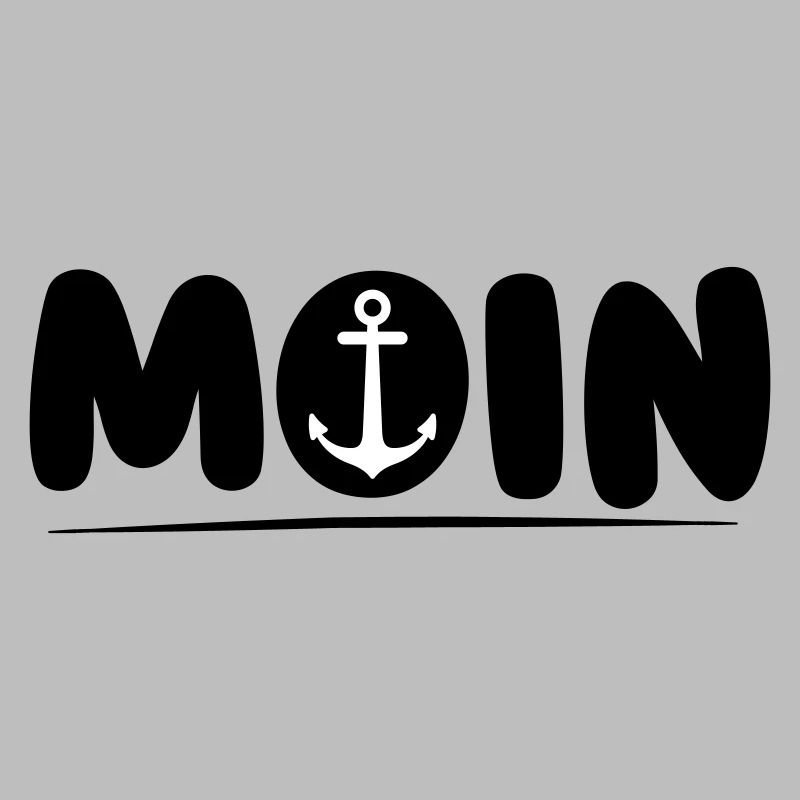 Moin mit Anker