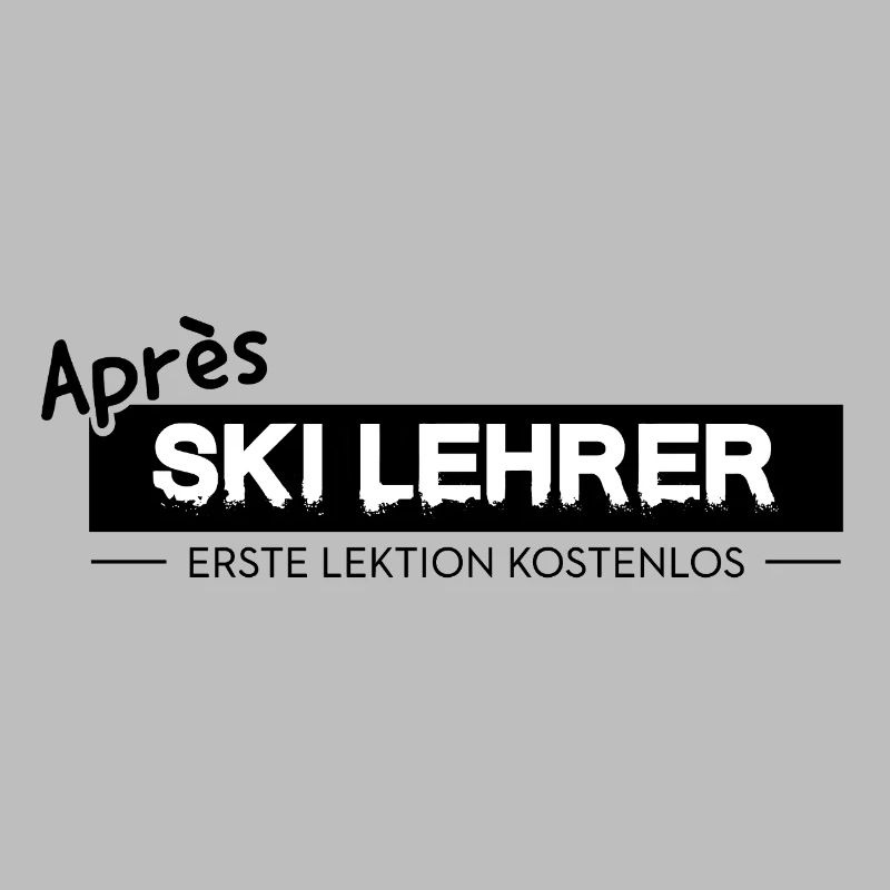Après Ski Instructor Saying Skiing Party