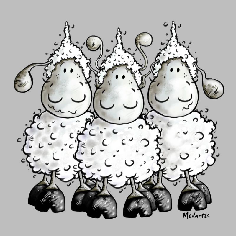 "Mc Wool" - sheep - mouton- moutons