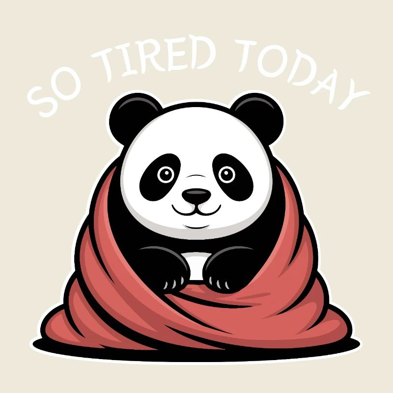 Panda Kuscheltraum unter Decke