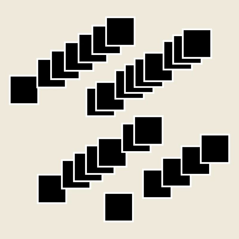 Nested Squares Cascade