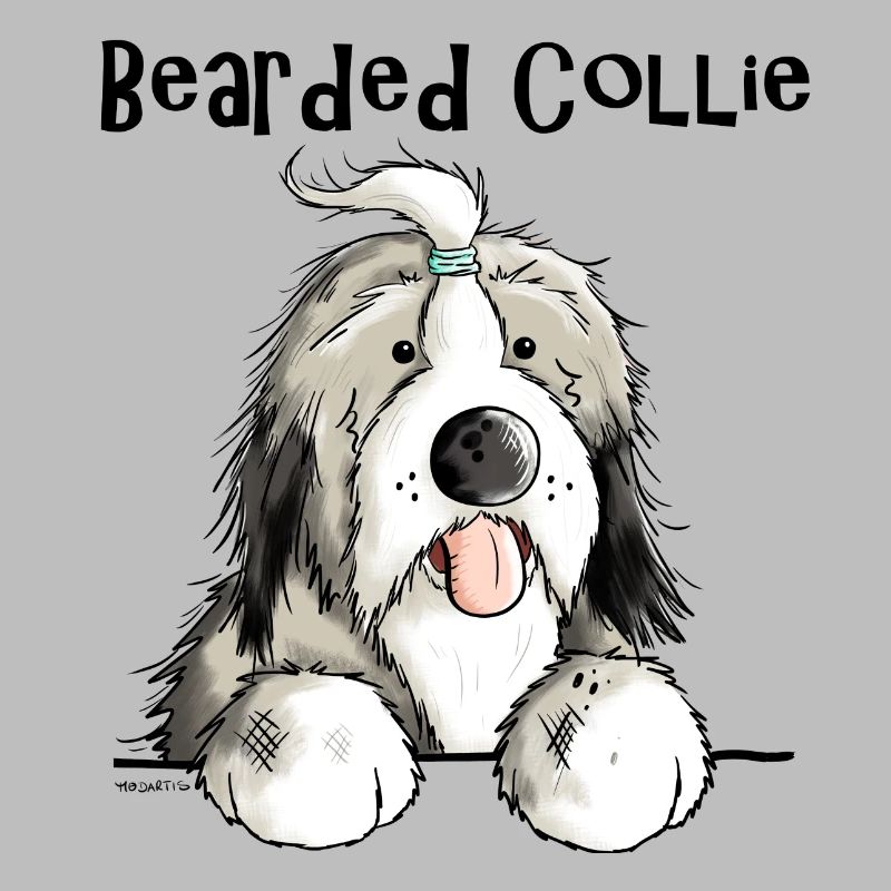 Süßer Bearded Collie