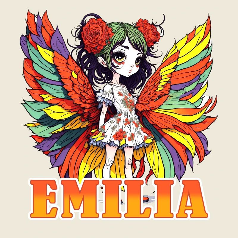 Emilia - Mädchenname - Fee 