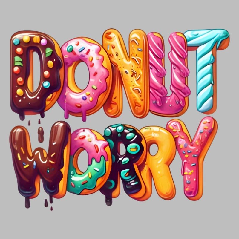Donut Worry Sweets Snack Doughnut Lover