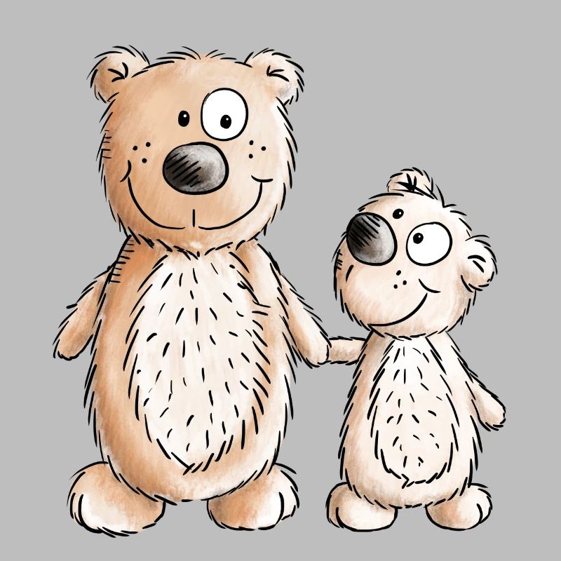Bären Geschwister - Bär - Bärchen - Teddy - Teddys