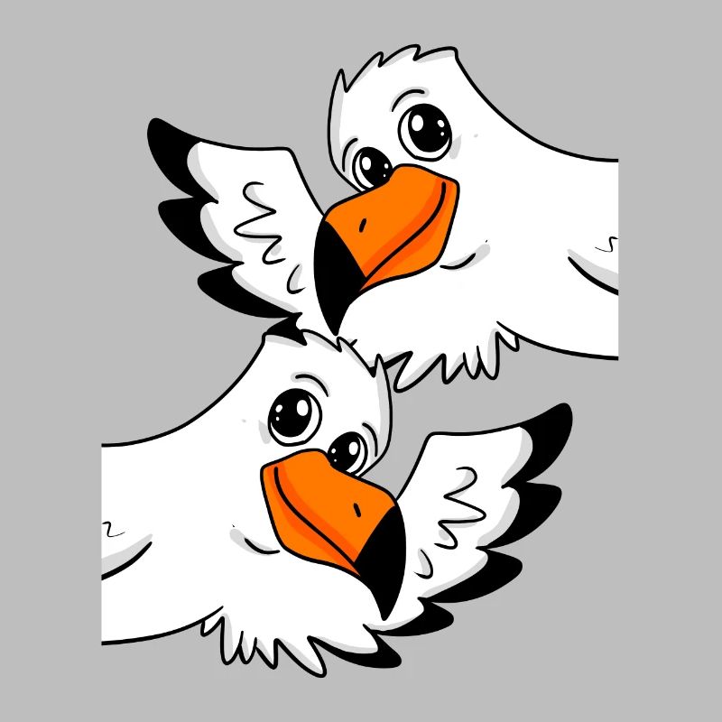 Seagull Greeting Welcome