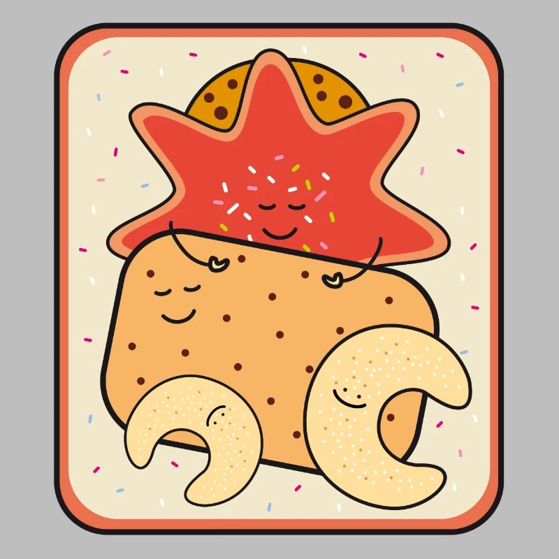 Boîte de biscuits de Noël