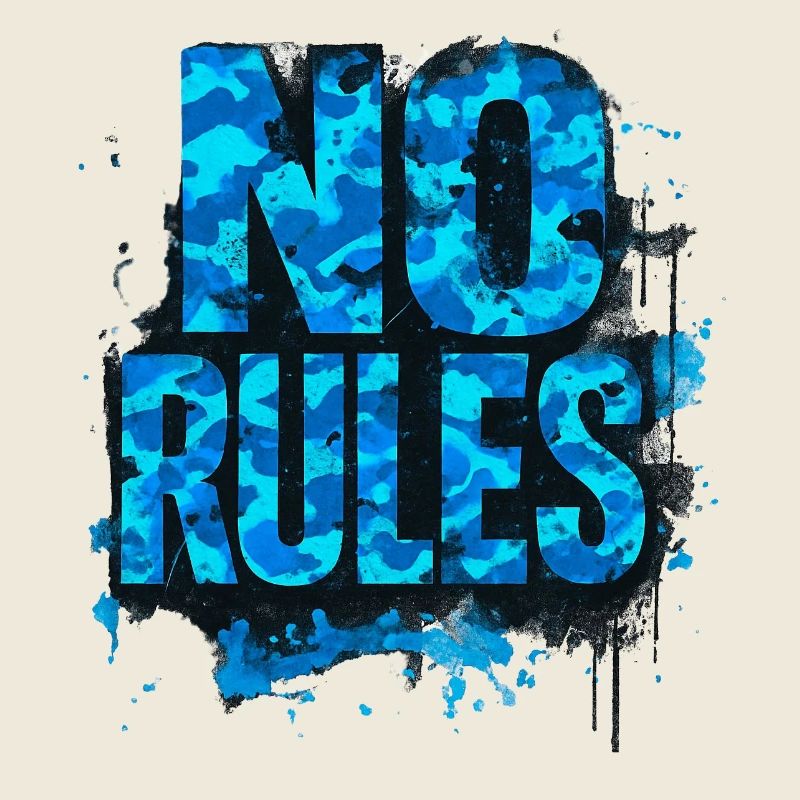 No Rules Urban Graffiti Street Design
