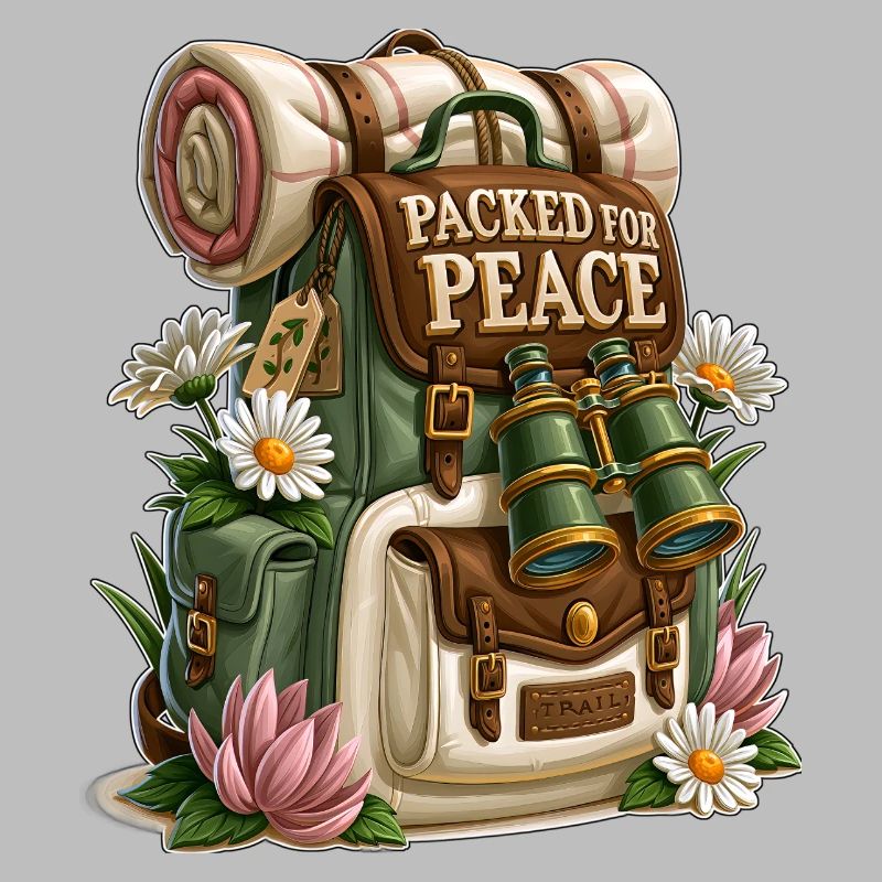 Packed for Peace Hiking Rucksack