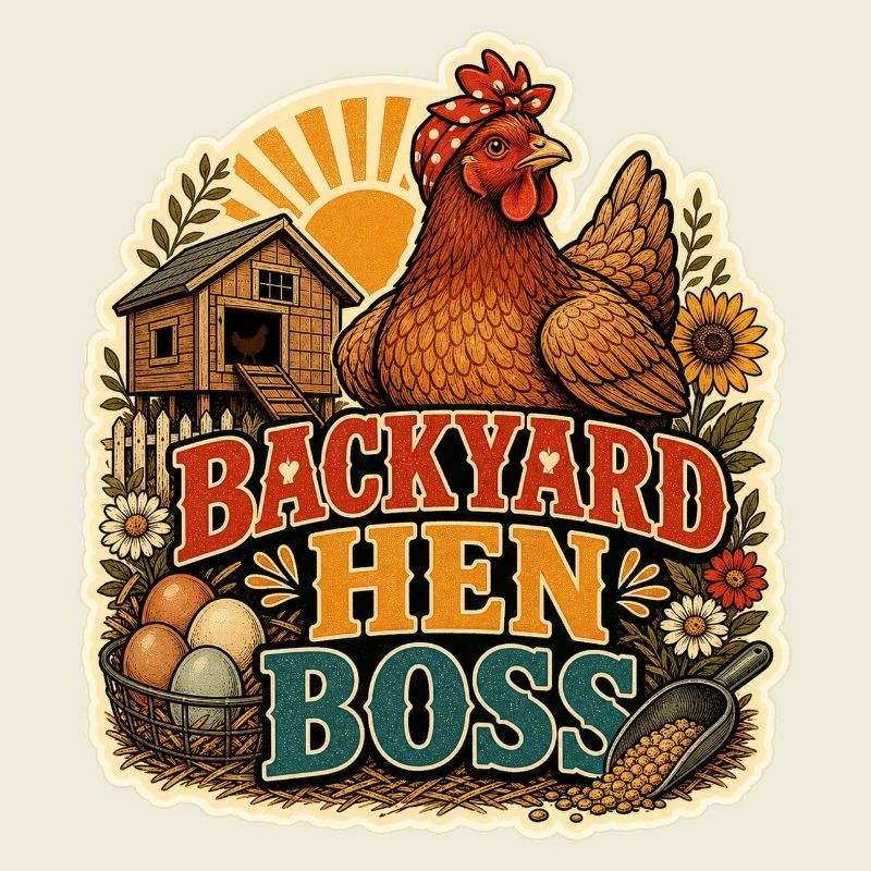BACKYARD HEN