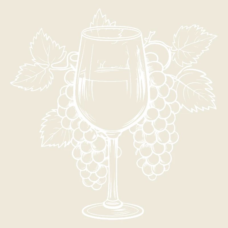 Weinglas Trauben Wein