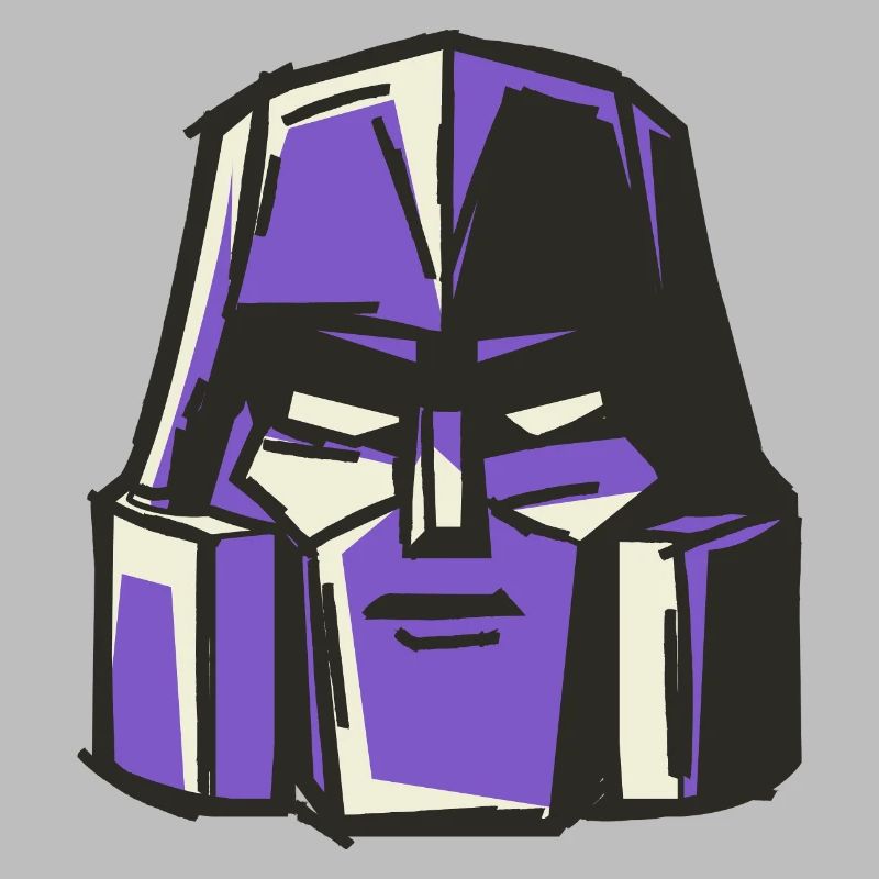 Transformers Megatron Head Costume