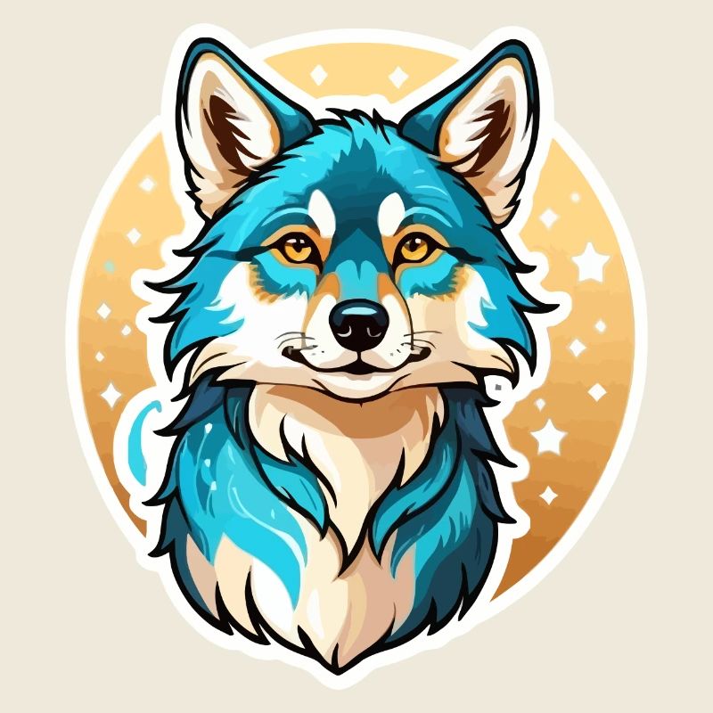 Wolf Fantasy Illustration