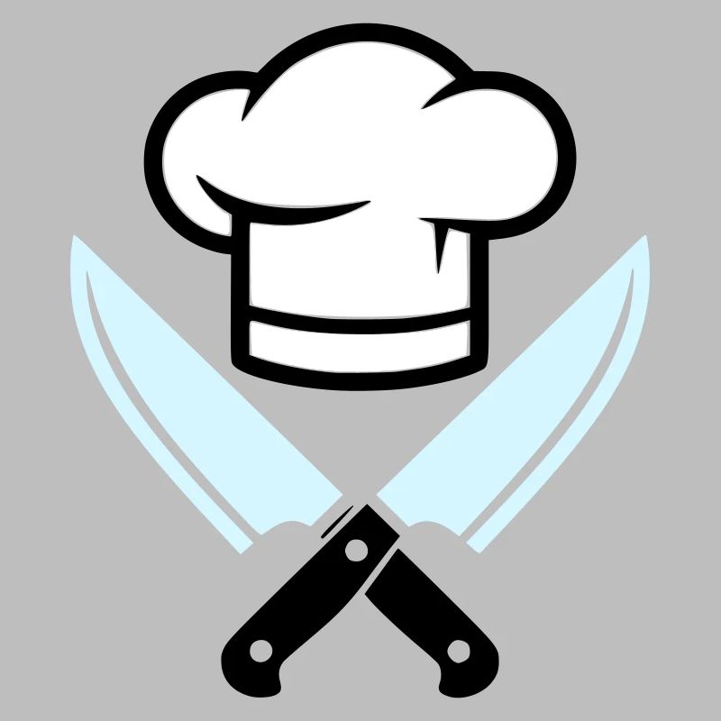 Chef's Hat Knife Logo