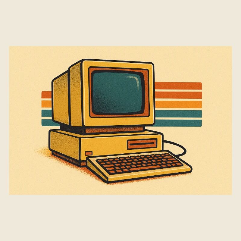 Retro Computer 80er