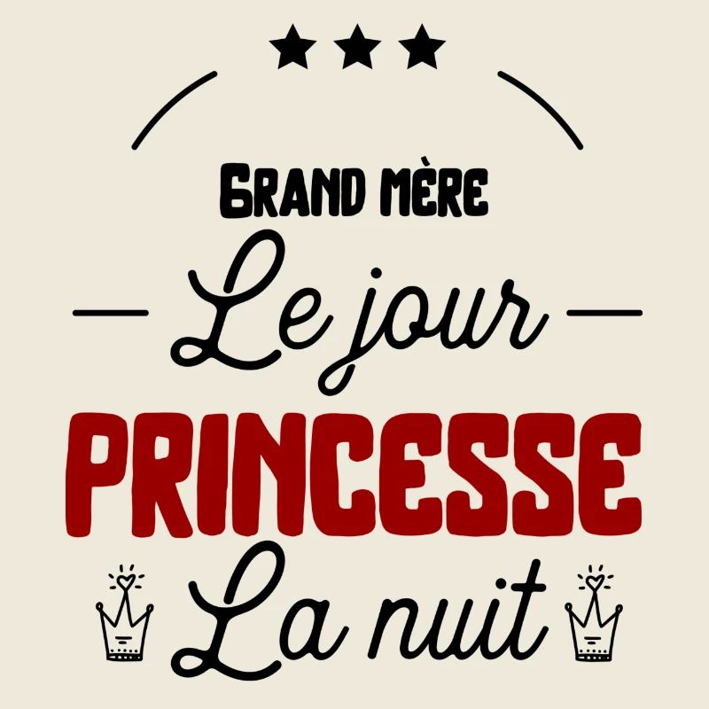 Princesse Grand mère cadeau
