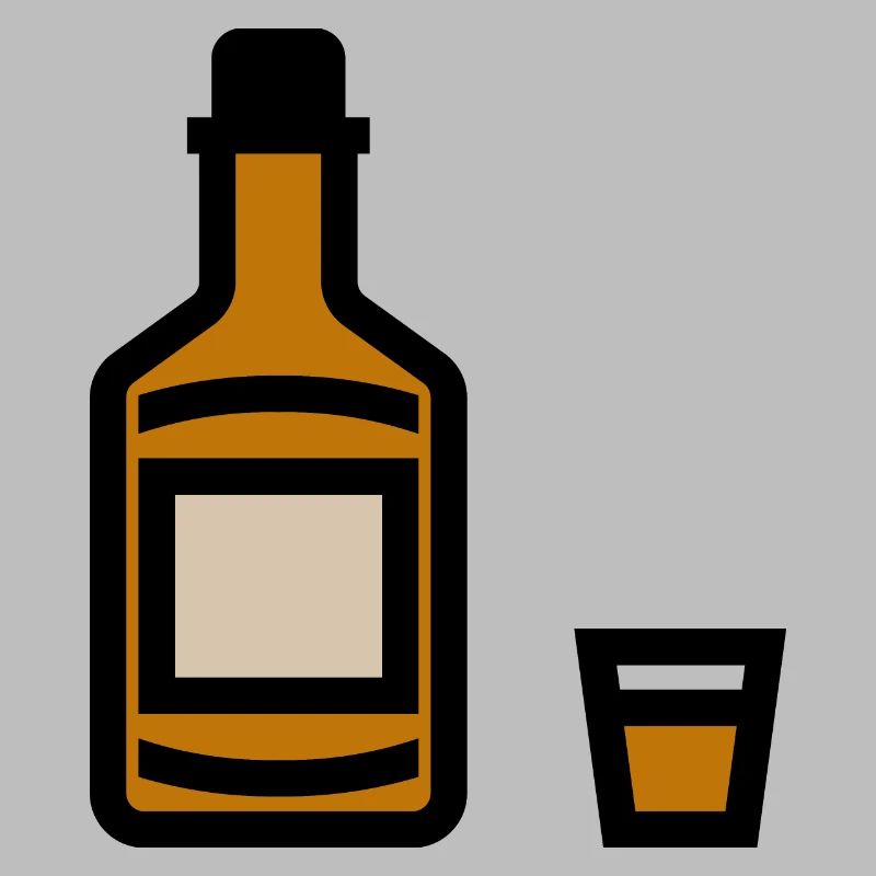 Whiskey bottle, whiskey bottle