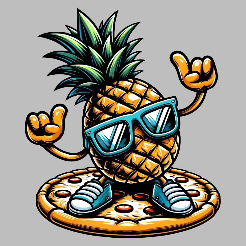 Cool Pineapple Pizza